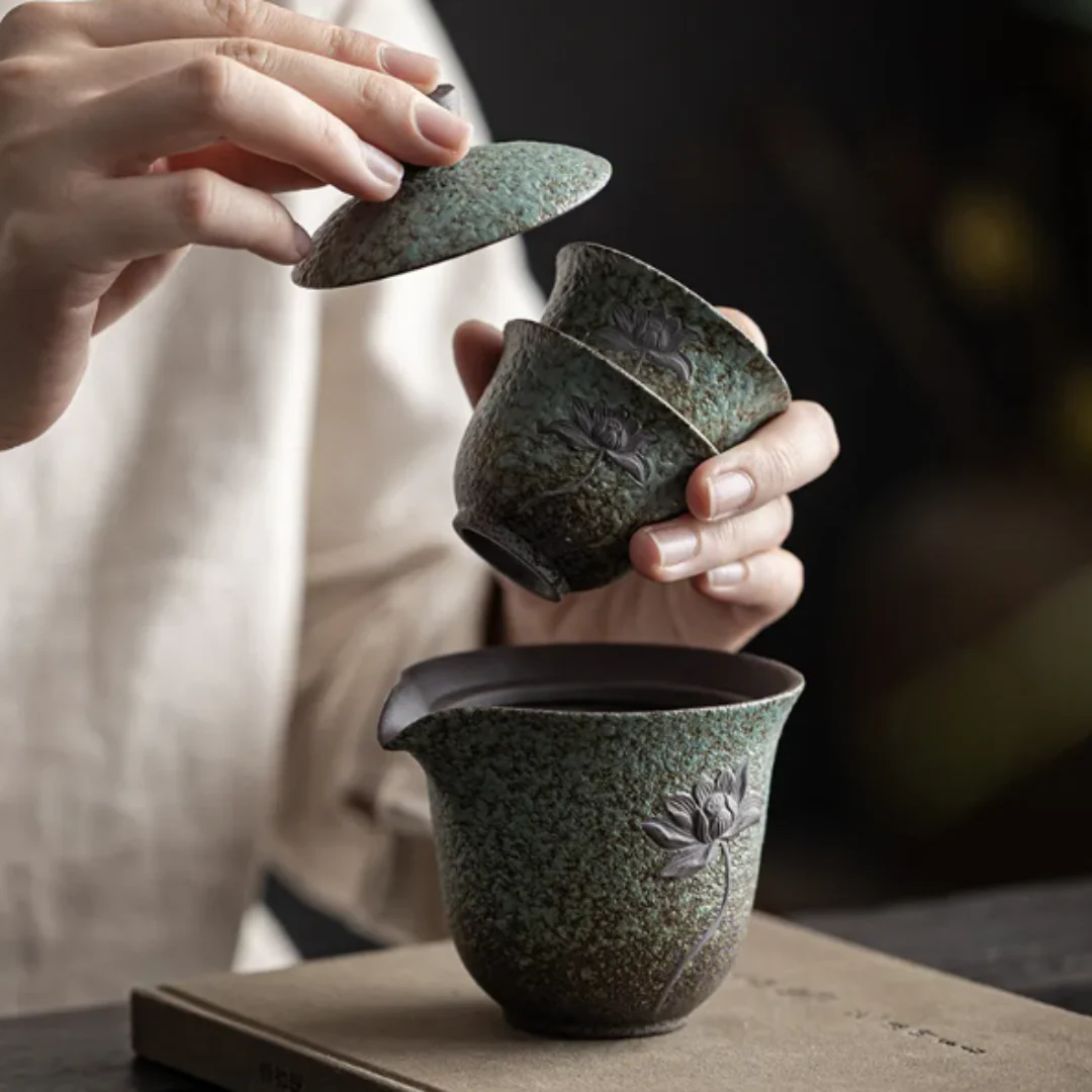 Chaji - Traditional Japanese Tea Set - Image 3