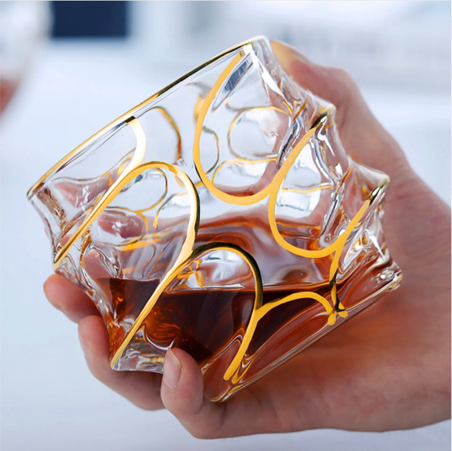Golden Whiskey Tumblers - Image 6