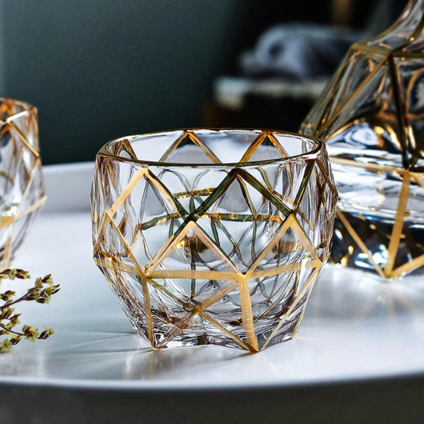 Golden Whiskey Tumblers - Image 9