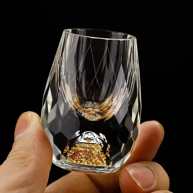 Kin – Japanese Gold Foil Glass - Image 2