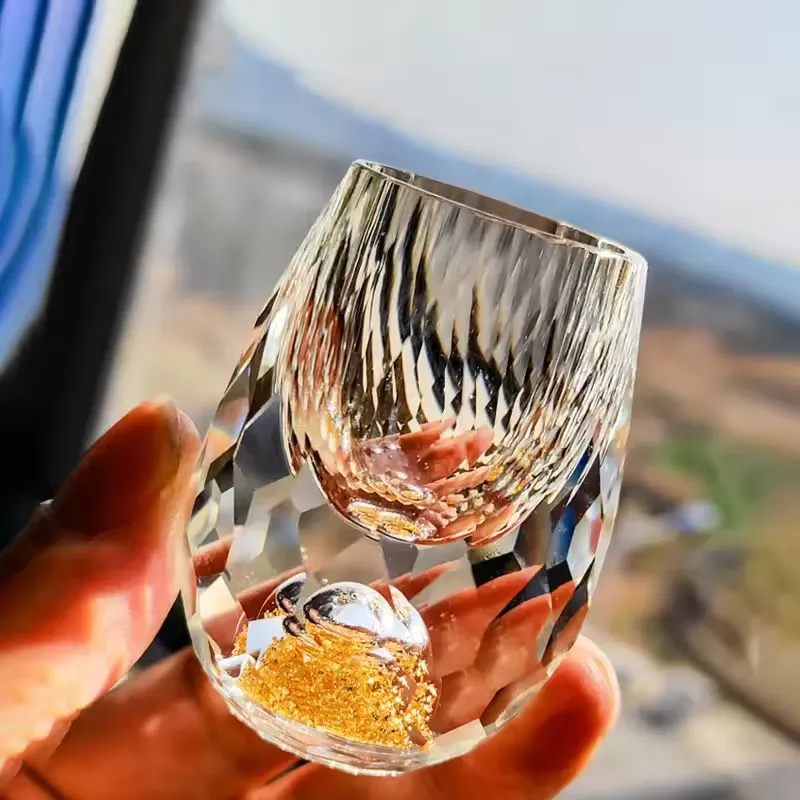 Kin – Japanese Gold Foil Glass - Image 3