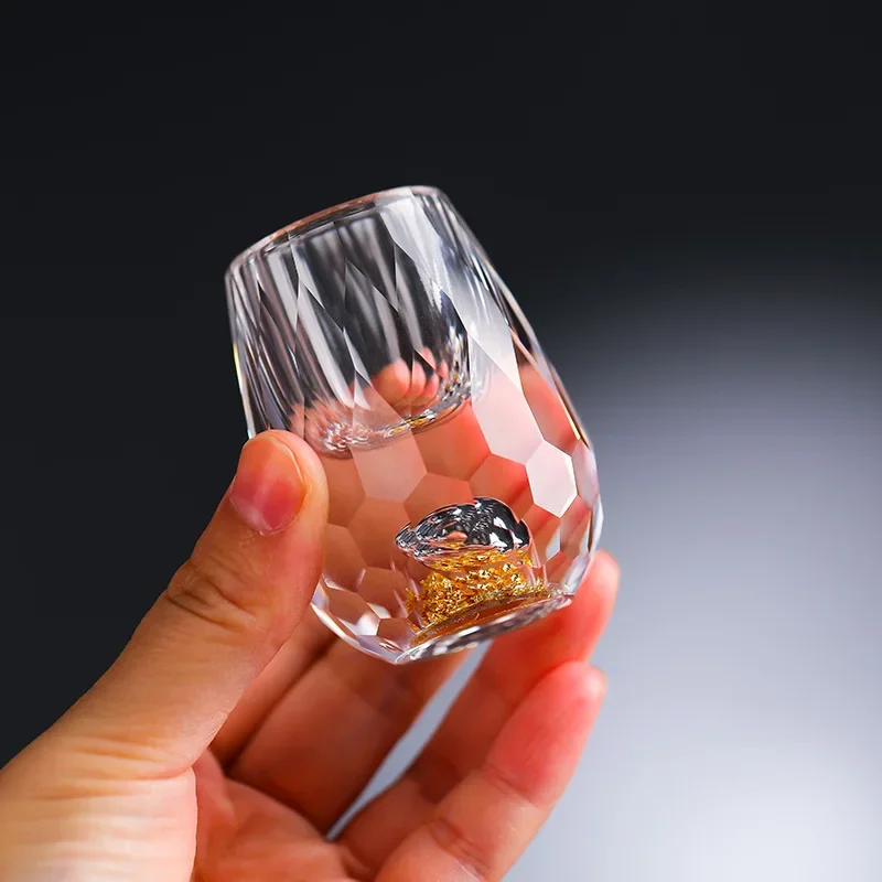 Kin – Japanese Gold Foil Glass - Image 4